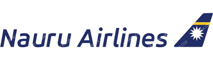 Nauru Airlines Nauru Airlines logo with name