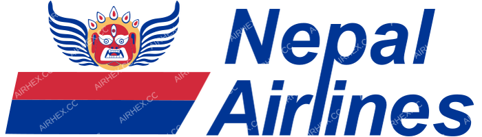Nepal Airlines Nepal Airlines logo with name