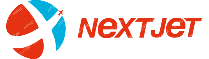 Nextjet Nextjet logo with name (dark)