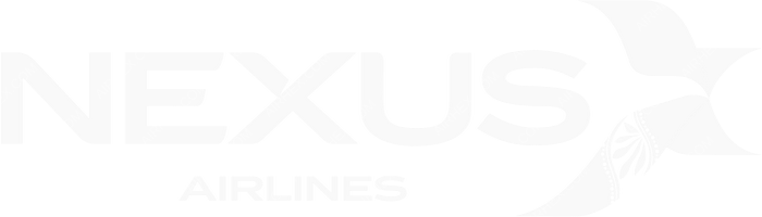 Nexus Airlines Nexus Airlines logo with name (dark)