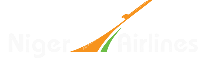 Niger Airlines Niger Airlines logo with name (dark)