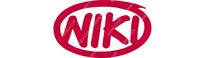 Niki Niki logo with name