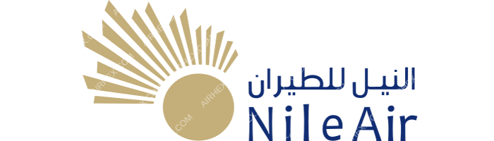 Nile Air Nile Air logo with name