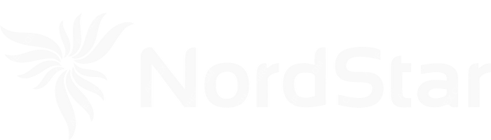 NordStar NordStar logo with name (dark)