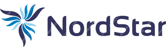 NordStar NordStar logo with name