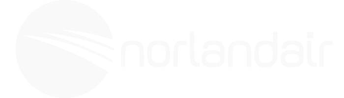 Norlandair Norlandair logo with name (dark)