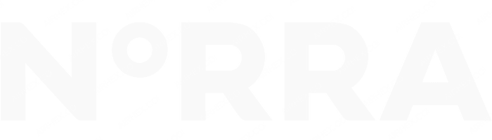 NORRA NORRA logo with name (dark)