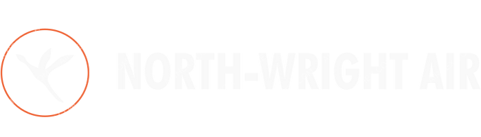 North-Wright Airways North-Wright Airways logo with name (dark)