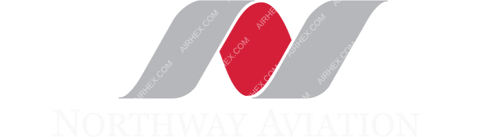 Northway Aviation Northway Aviation logo with name (dark)