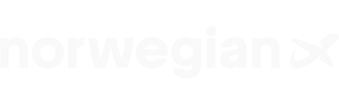 Norwegian Air Norway Norwegian Air Norway logo with name (dark)