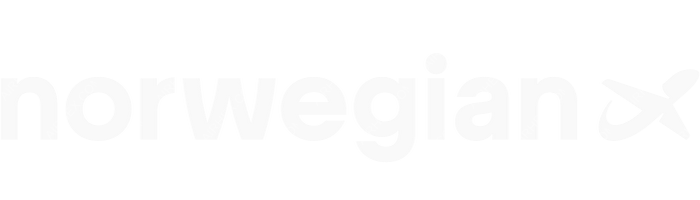 Norwegian Air Shuttle Norwegian Air Shuttle logo with name (dark)