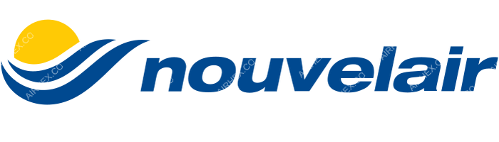 Nouvelair Nouvelair logo with name