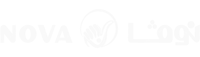 NOVA Airways NOVA Airways logo with name (dark)