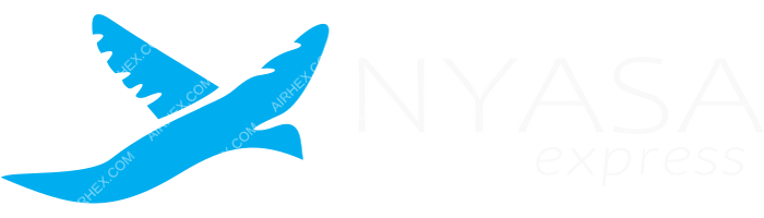 Nyasa Express Nyasa Express logo with name (dark)