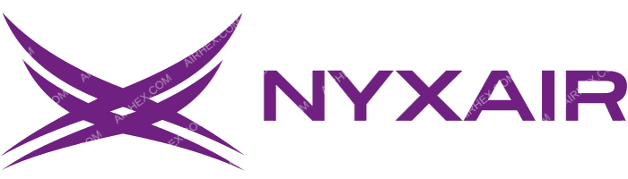 NyxAir NyxAir logo with name