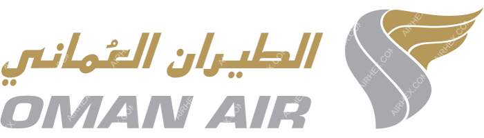 Oman Air Oman Air logo with name