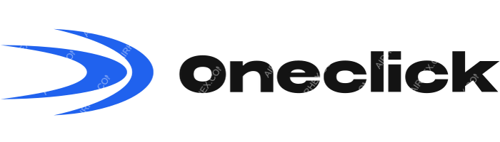 OneClick Airways OneClick Airways logo with name
