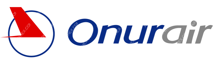Onur Air Onur Air logo with name