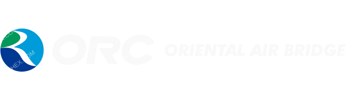 Oriental Air Bridge Oriental Air Bridge logo with name (dark)