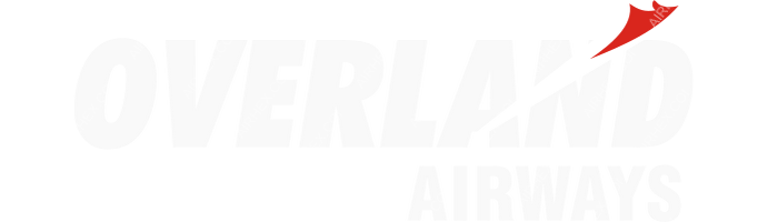 Overland Airways Overland Airways logo with name (dark)