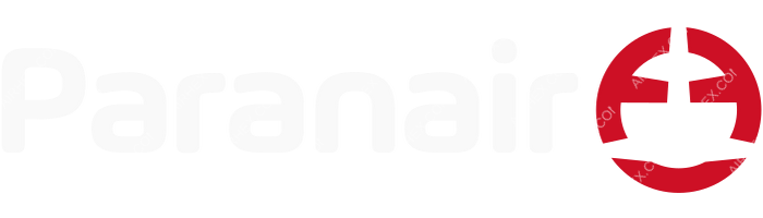 Paranair Paranair logo with name (dark)