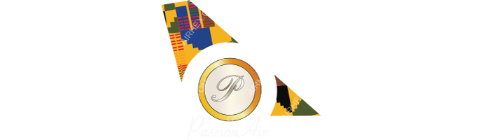 PassionAir PassionAir logo with name (dark)