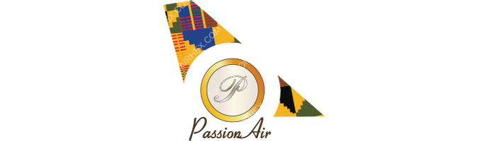 PassionAir PassionAir logo with name