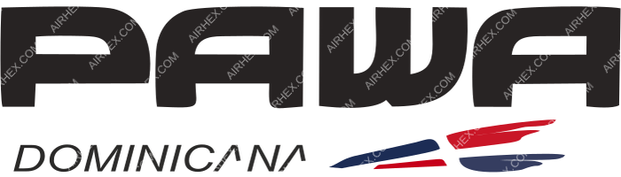 PAWA Dominicana PAWA Dominicana logo with name