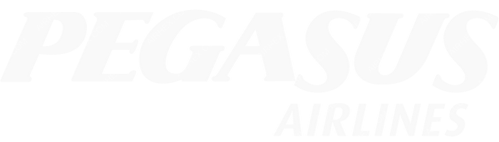 Pegasus Airlines Pegasus Airlines logo with name (dark)