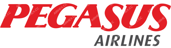 Pegasus Airlines Pegasus Airlines logo with name