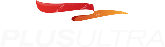 Plus Ultra Lineas Aereas Plus Ultra Lineas Aereas logo with name (dark)