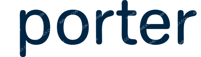 Porter Airlines Canada Porter Airlines Canada logo with name