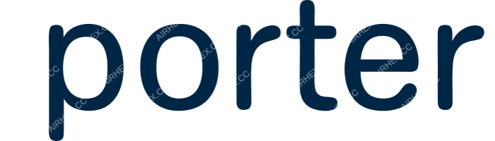Porter Airlines Porter Airlines logo with name