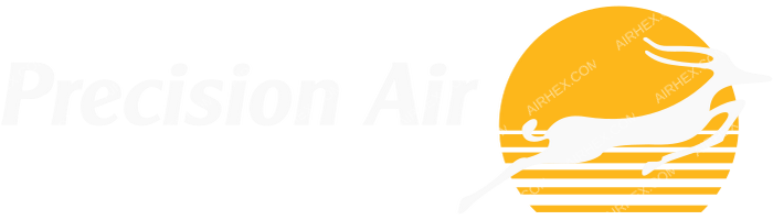 Precision Air Precision Air logo with name (dark)