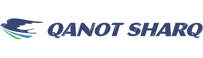 Qanot Sharq Qanot Sharq logo with name