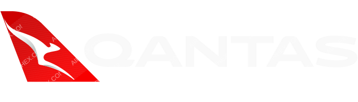 Qantas Qantas logo with name (dark)