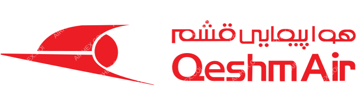 Qeshm Air Qeshm Air logo with name