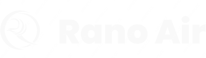 Rano Air Rano Air logo with name (dark)