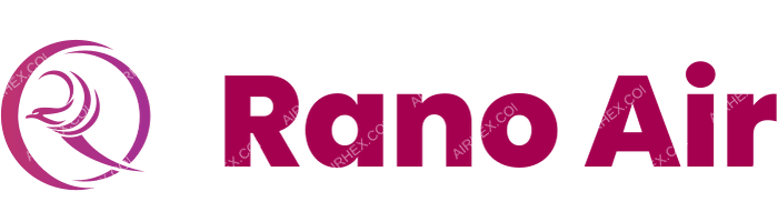 Rano Air Rano Air logo with name