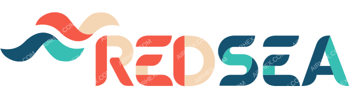 Red Sea Airlines Red Sea Airlines logo with name