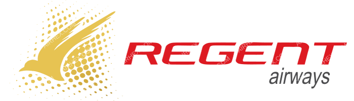 Regent Airways Regent Airways logo with name