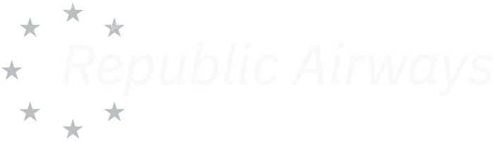 Republic Airways Republic Airways logo with name (dark)