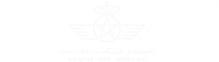 Royal Air Maroc Express Royal Air Maroc Express logo with name (dark)