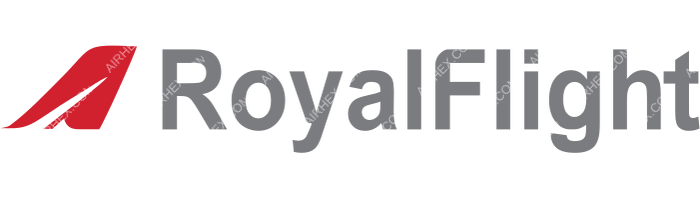 Royal Flight Royal Flight logo with name