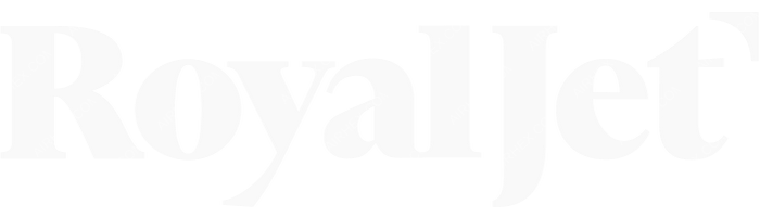 Royal Jet Royal Jet logo with name (dark)