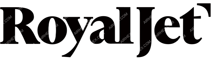 Royal Jet Royal Jet logo with name