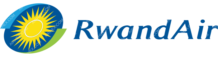 RwandAir RwandAir logo with name