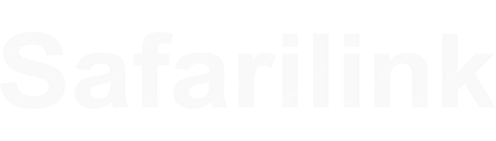 Safarilink Aviation Safarilink Aviation logo with name (dark)