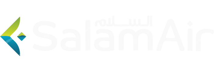 SalamAir SalamAir logo with name (dark)
