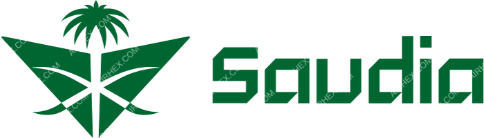 Saudia Saudia logo with name